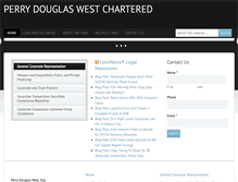Tablet Screenshot of perrydouglaswest.com